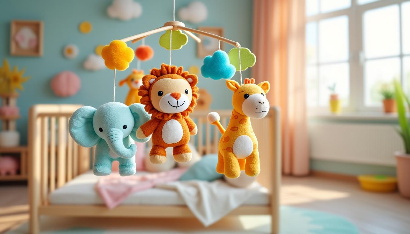découvrez notre comparatif des meilleurs mobiles musicaux et veilleuses pour bébé disponibles sur le marché. trouvez le compagnon parfait pour endormir votre petit en douceur grâce à notre sélection des produits les plus appréciés, alliant mélodies apaisantes et lumières réconfortantes.