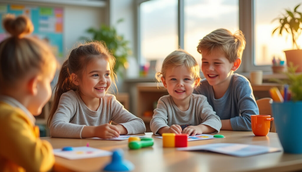 Innovations dans les jeux de présentation en maternelle pour stimuler l’engagement