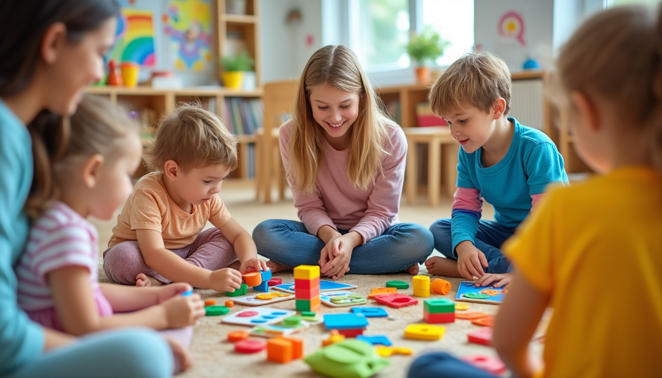 Petits jeux en maternelle : comment divertir tout en éduquant les tout-petits