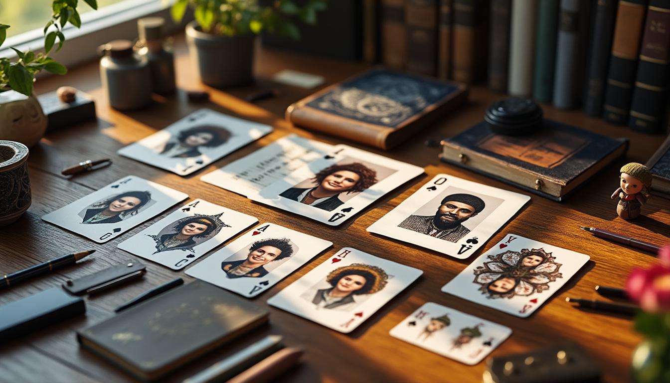 Idées créatives pour personnaliser votre jeu de cartes avec émotions à imprimer