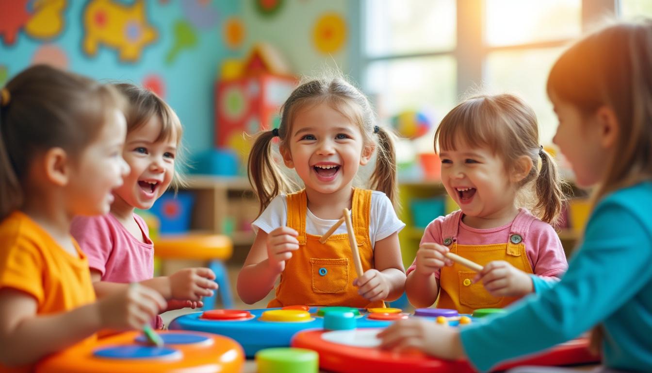 découvrez des idées innovantes d’activités musicales pour la maternelle afin de stimuler la créativité, la motricité et l’éveil sensoriel des enfants. inspirez-vous pour rendre l’apprentissage ludique et rythmé en classe !