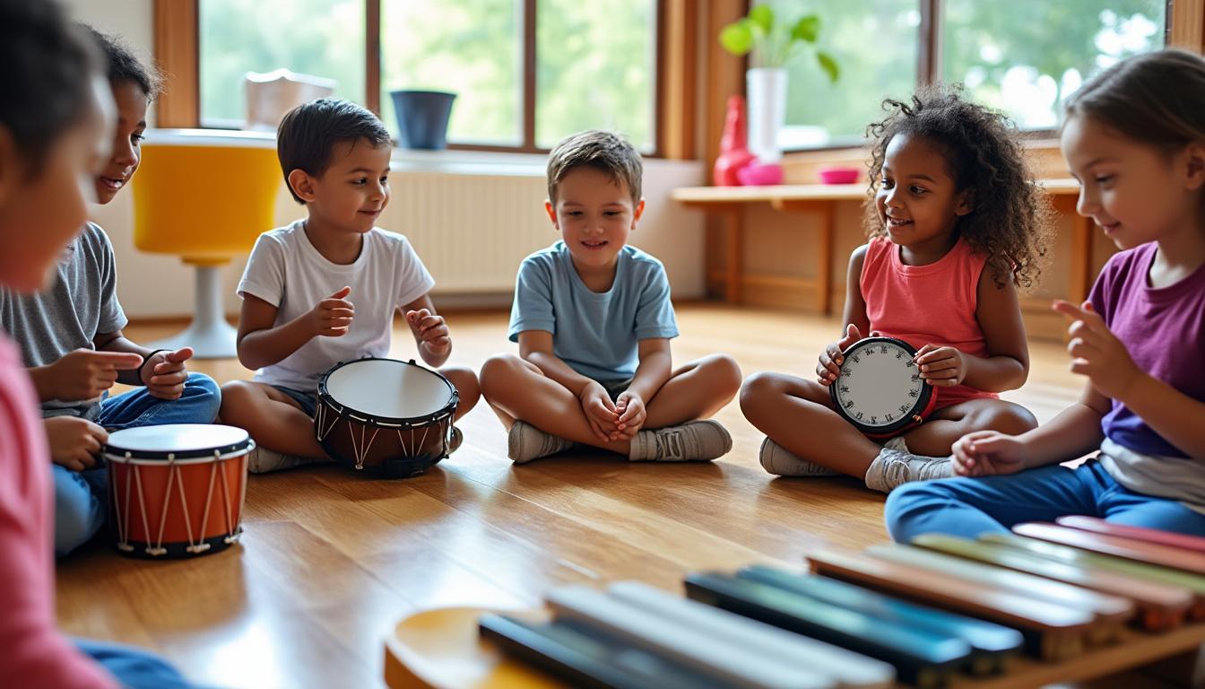 découvrez des idées innovantes d’activités musicales pour la maternelle, afin de stimuler la créativité et l’éveil musical des tout-petits. explorez des suggestions inspirantes pour rendre l’apprentissage ludique et enrichissant en classe.