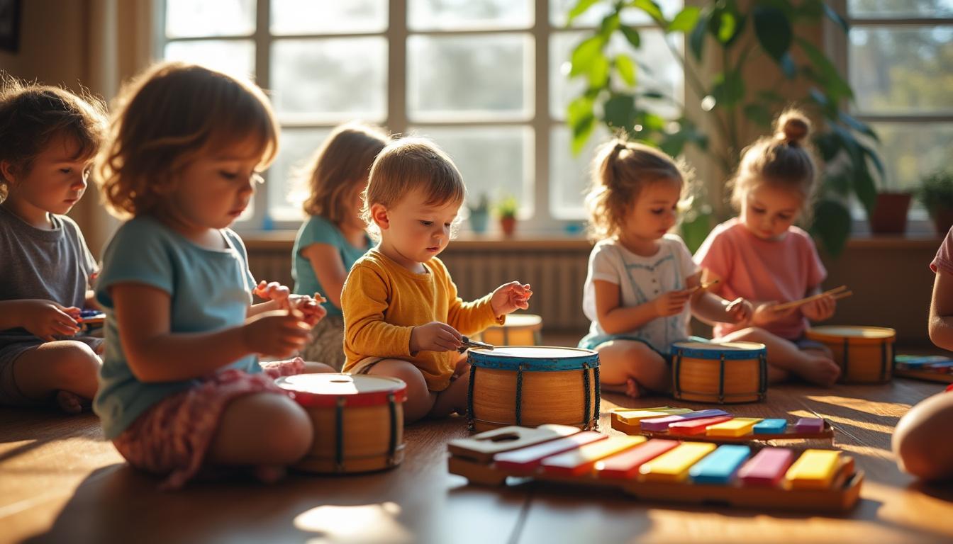 Innover avec des activités musique en maternelle : idées inspirantes à explorer