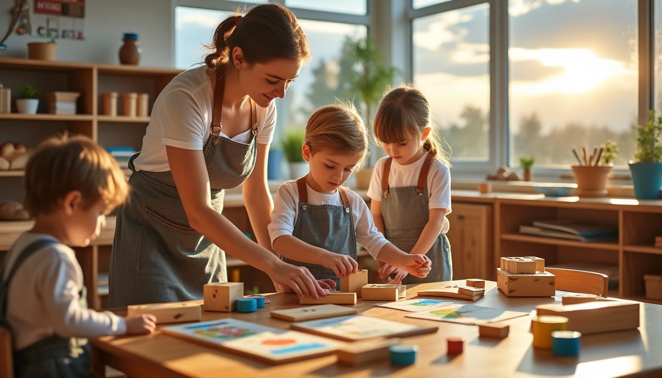 Inspirez vos pratiques éducatives grâce aux 12 principes de la méthode Montessori