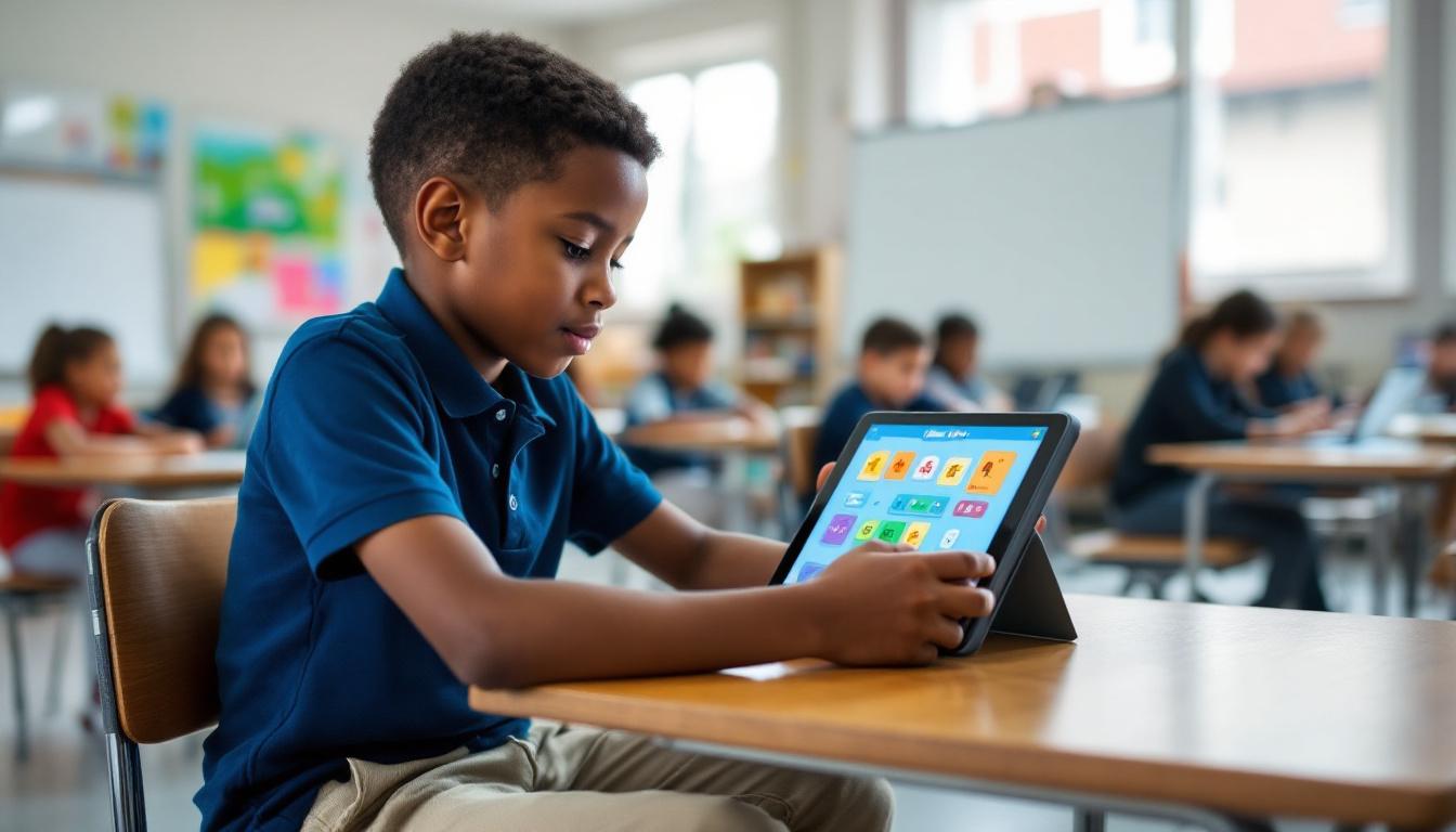 découvrez comment une tablette tactile adaptée aux enfants peut transformer l'apprentissage grâce à des applications éducatives interactives, favorisant la créativité et le développement des compétences.