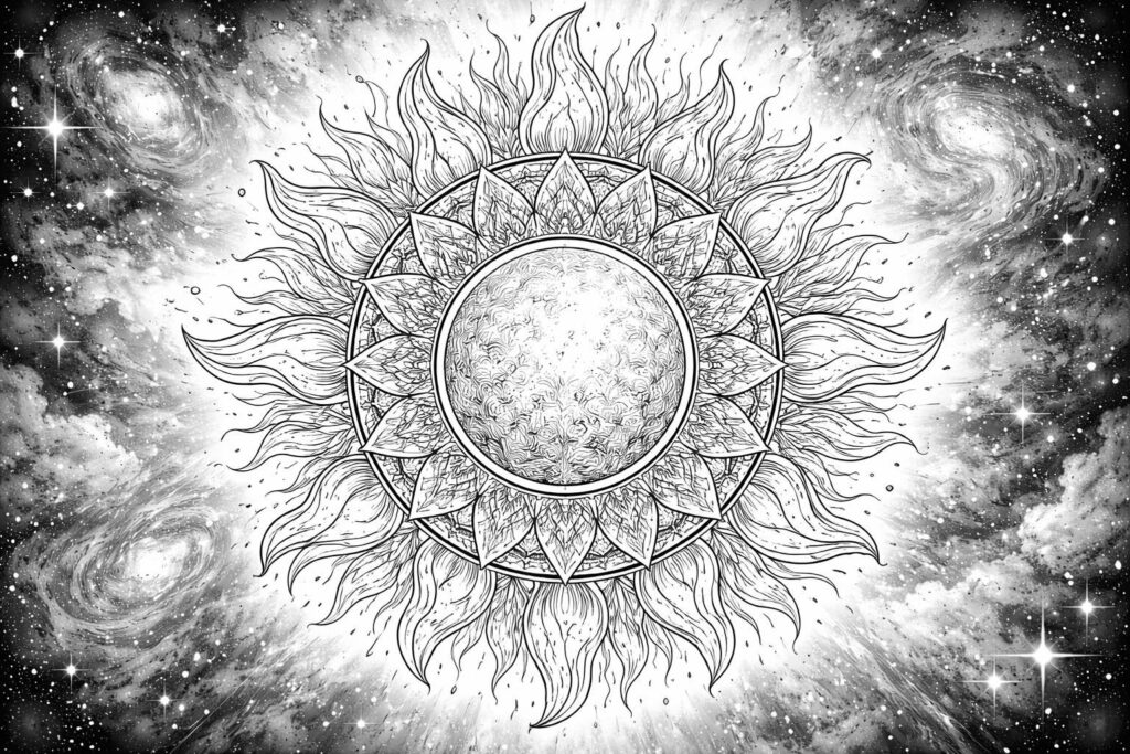 Coloriage du soleil : un voyage artistique au-delà des frontières