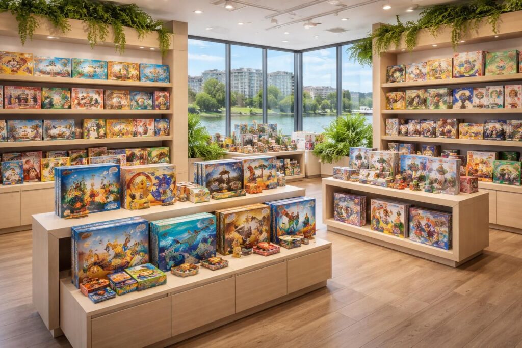 Top 10 des jeux à dénicher dans un magasin de jouets à Bordeaux lac