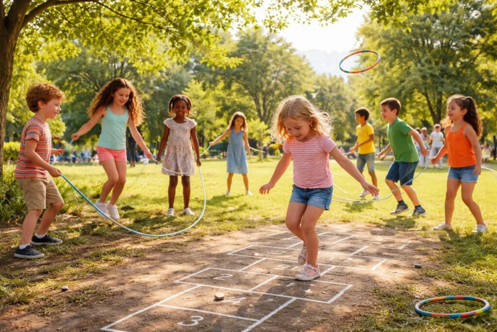 Jeux a faire dehors : des classiques qui ne se démodent jamais