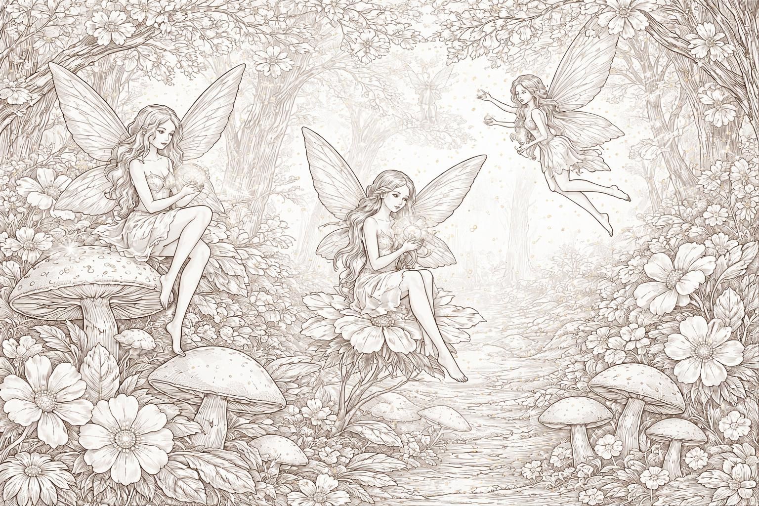 découvrez un monde magique avec nos dessins de fées à colorier, parfaits pour stimuler la créativité des enfants et apporter douceur et enchantement.
